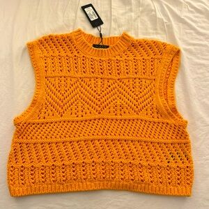 rag & bone sleeveless sweater, size medium